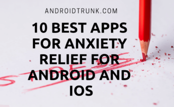 best apps for anxiety relief